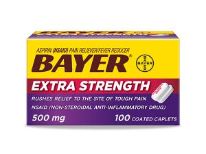 Ekstra snažan Aspirin proizvod Bayer firme