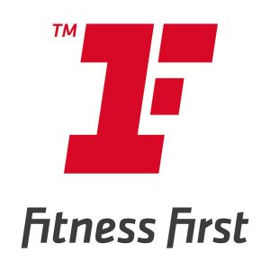 Logo slovo i logo reči Fitness First firme