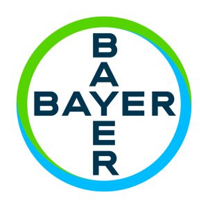 Logo konturisane reči Bayer firme
