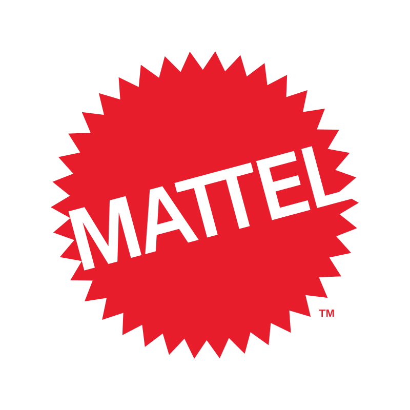 Logo oblikovane reči Mattel