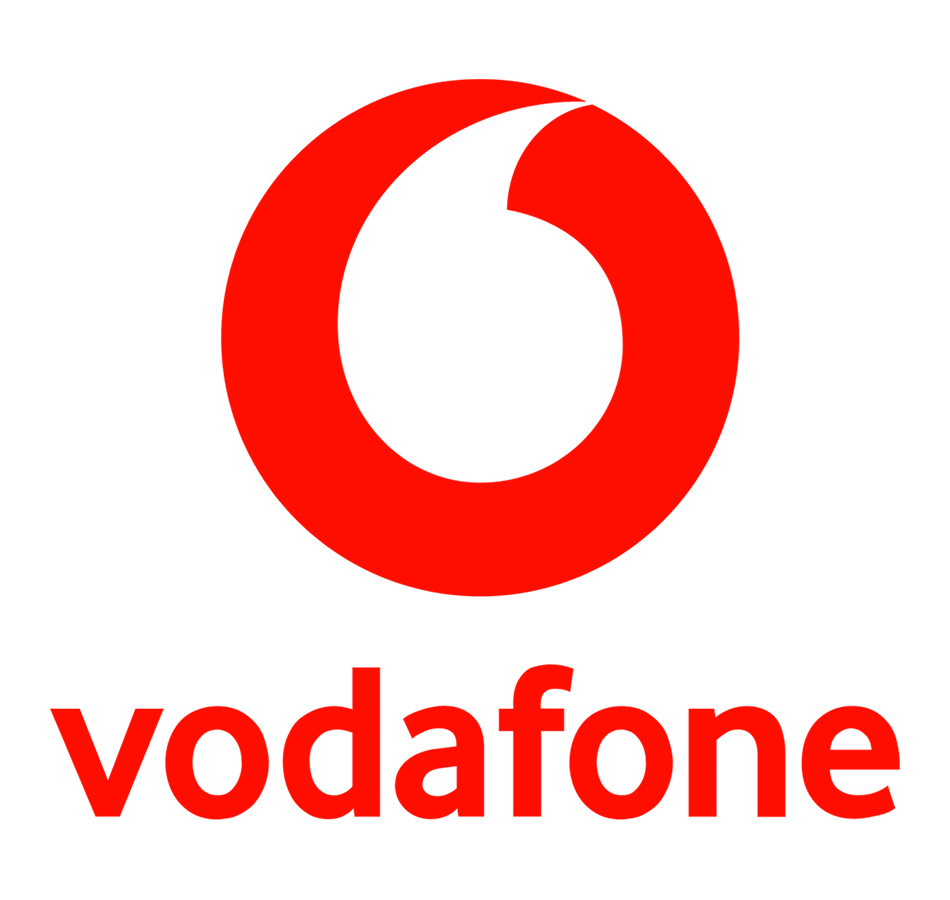Znak i logo Vodafone internet sajta